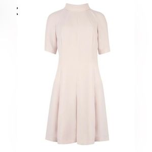 Ted Baker Ciena Crepe Pleated Swing Dress- size 1 / US 4